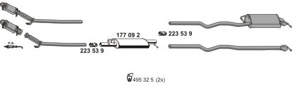 ERNST 071541 Exhaust System